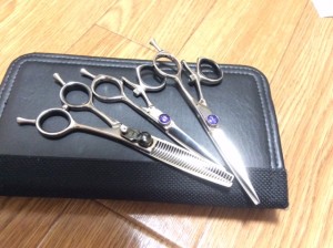 新しいハサミ
