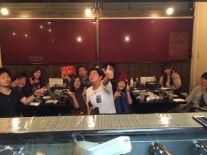 地元で飲み会！