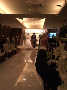 結婚式！